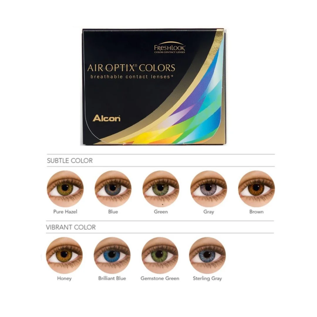 Air Optix Colors Gemstone Green con RX