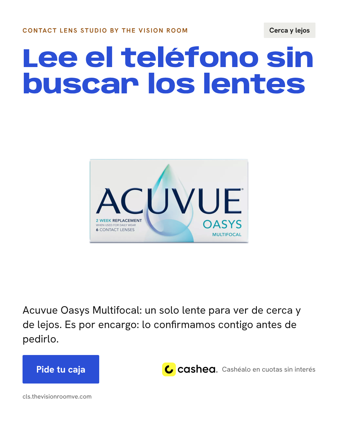 Acuvue Oasys Multifocal