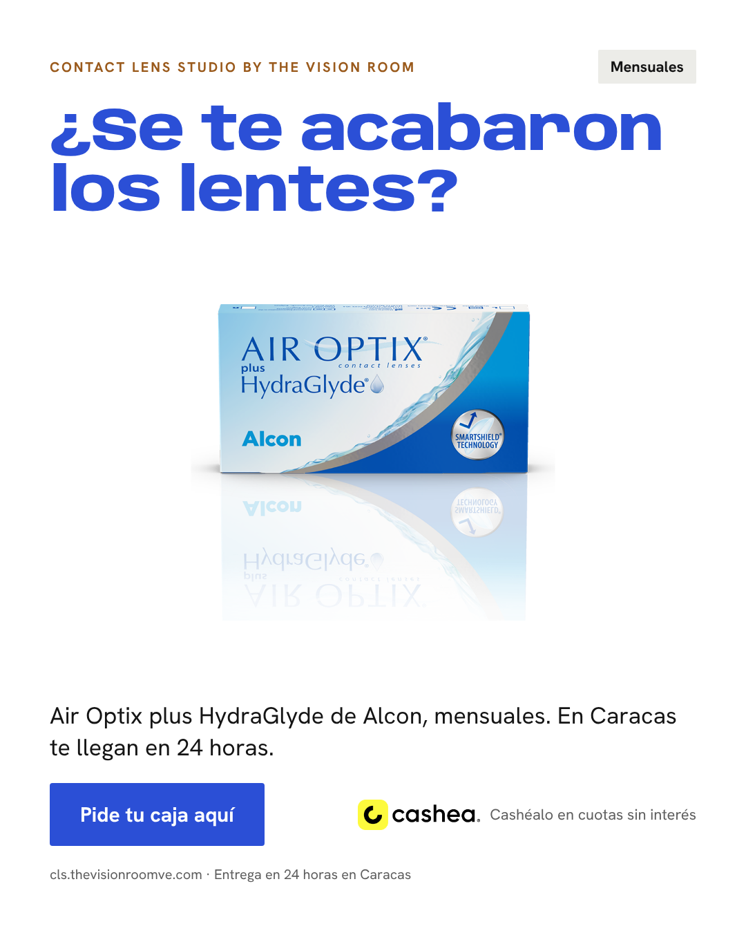 Air Optix Plus Hydraglyde Mensual