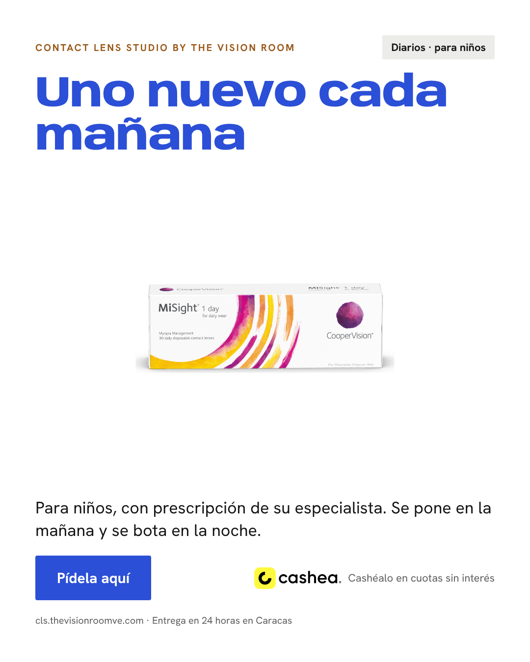 MiSight (Control de Miopía Infantil)