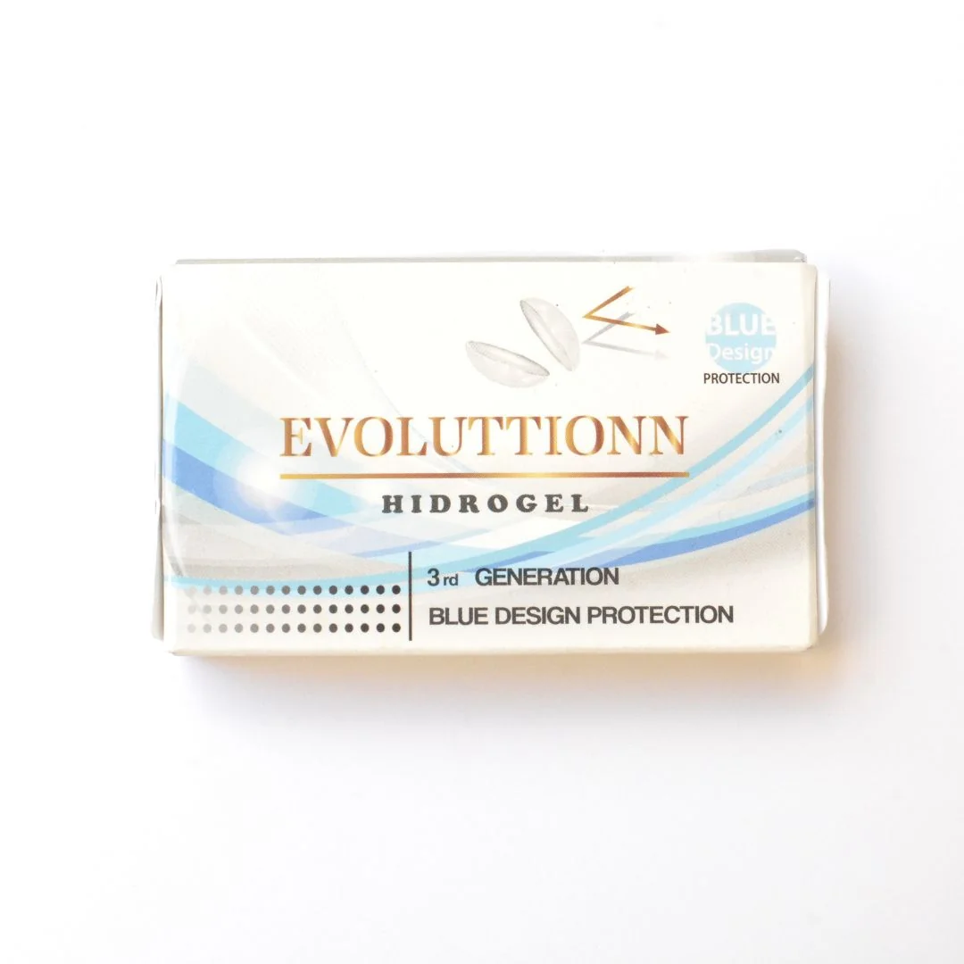 Evoluttion Blue Hidrogel Rx Transparente